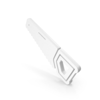 White Wooden Saw Icon PNG & PSD Images