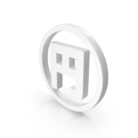 White Yen Japanese Currency Icon PNG & PSD Images
