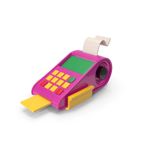 Cartoon POS Machine PNG & PSD Images