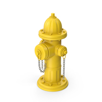 Fire Hydrant Yellow PNG & PSD Images