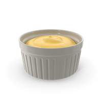 Grey Container With Cheese Sauce PNG & PSD Images