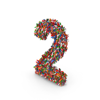 Number 2 PNG & PSD Images