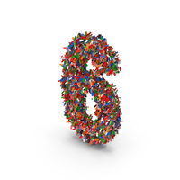Number 6 PNG & PSD Images