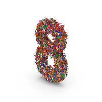 Number 8 PNG & PSD Images