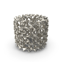 Modern Art Object  Silver PNG & PSD Images