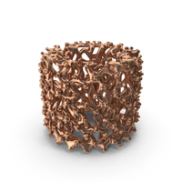 Modern Art Object Bronze PNG & PSD Images