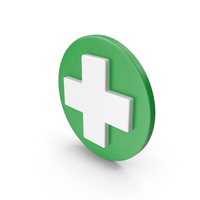 Green Medical Cross Symbol PNG & PSD Images