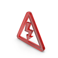 Glass Danger Electricity High Voltage Icon PNG & PSD Images