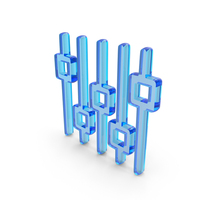 Glass Music Equalizer Icon PNG & PSD Images