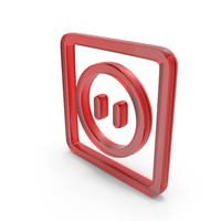 Out Line Power Sacket Icon Glass PNG & PSD Images