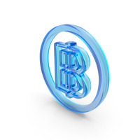 Out Line Thailand Baht Currency Icon Glass PNG & PSD Images