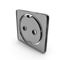 Power Sacket Icon Glass PNG & PSD Images