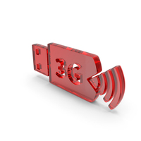 Glass USB 3G Modem Icon PNG & PSD Images