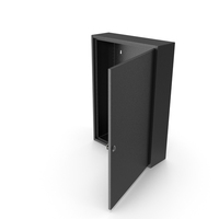 Wall Mount Empty Industrial Box PNG & PSD Images