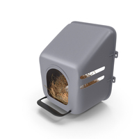 Wall Mount Nesting Nest Box With Chicken Eggs PNG & PSD Images