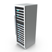 Wine Cooler Full Size Dual Zone PNG & PSD Images