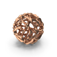 Modern Art Object Bronze PNG & PSD Images