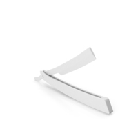 Monochrome Straight Razor PNG & PSD Images