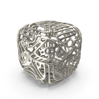 Modern Art Object  Silver PNG & PSD Images