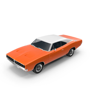 1969 Dodge Charger RT PNG & PSD Images