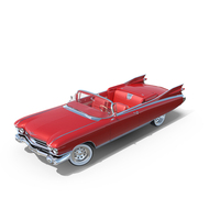 Cadillac Eldorado  Convertible 59 PNG & PSD Images