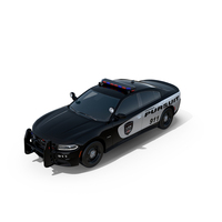 Dodge Charger 2015 Police PNG & PSD Images