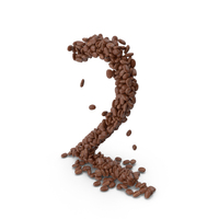 Coffee Bean Number 2 PNG & PSD Images