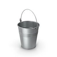 Stainless Steel Bucket PNG & PSD Images