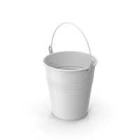 White Bucket PNG & PSD Images