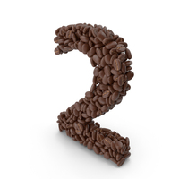 Coffee Bean Number 2 PNG & PSD Images