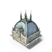 Roof With Clock PNG & PSD Images