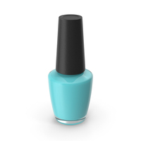 Blue Nail Polish PNG & PSD Images