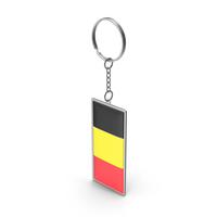 Belgium Flag Keychain PNG & PSD Images
