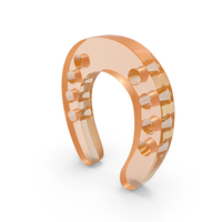Glass Horseshoe Icon PNG & PSD Images