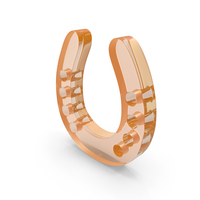 Glass Horseshoe Icon PNG & PSD Images