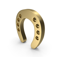 Gold Horseshoe Icon PNG & PSD Images