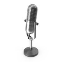 Retro Microphone PNG & PSD Images