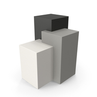 Empty Steps Boxes Pedestals PNG & PSD Images
