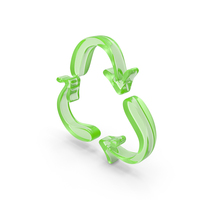 Glass Recycle Symbol PNG & PSD Images