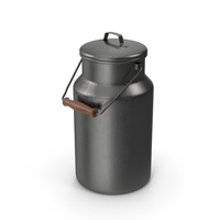 Metal Milk Can PNG & PSD Images