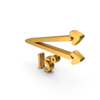 Gold 15 Degrees Angle Icon PNG & PSD Images