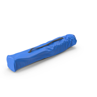 Camping Chair Blue Laying Clean PNG & PSD Images