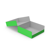 Green Cupcake Box PNG & PSD Images