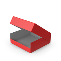 Red Cupcake Box PNG & PSD Images