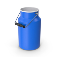 Blue Milk Can PNG & PSD Images