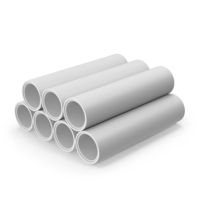 Monochrome Concrete Pipes PNG & PSD Images