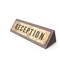 Reception Sign PNG & PSD Images