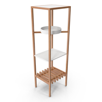 Adriska Open Half Column Rack PNG & PSD Images