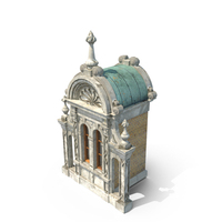 Renaissance Window Roof Element PNG & PSD Images