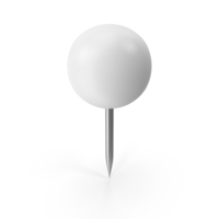Pin White PNG & PSD Images